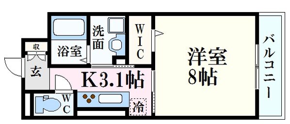 リッツ　レジデンス　B棟の物件間取画像